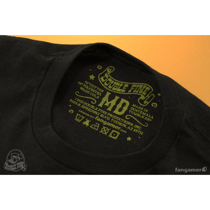 Одежда: Футболка Double Fine (Golden Two-Headed Baby) от Fangamer в магазине GameBuy, номер фото: 3