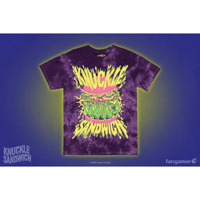 Одежда: Футболка Knuckle Sandwich (The World's First Authentic Knuckle Sandwich) от Fangamer в магазине GameBuy