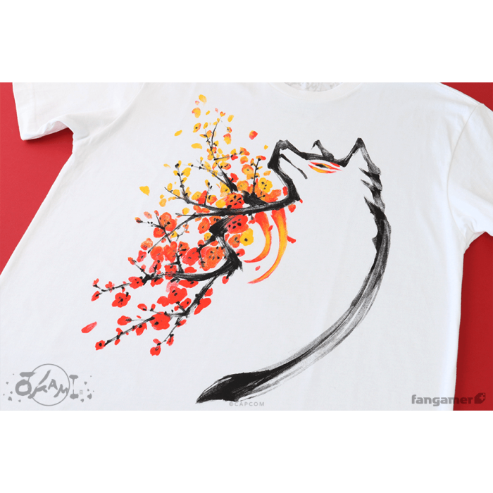 Одяг: Футболка Okami (Painted Wolf) від Fangamer у магазині GameBuy, номер фото: 2