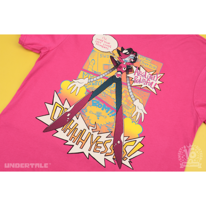 Одежда: Футболка UNDERTALE (Death by Glamour (Sweet 16 Edition)) от Fangamer в магазине GameBuy, номер фото: 2