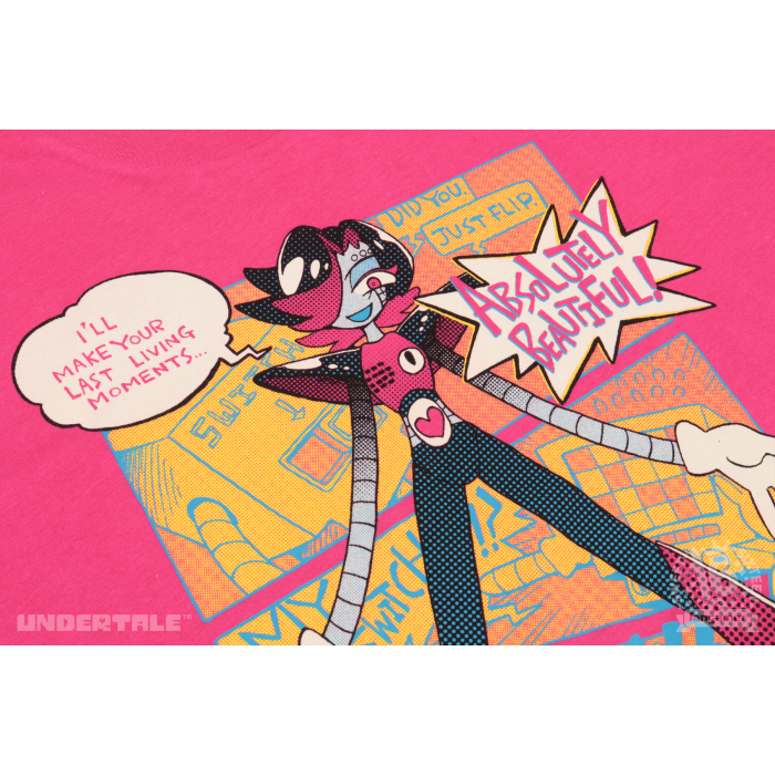 Одежда: Футболка UNDERTALE (Death by Glamour (Sweet 16 Edition)) от Fangamer в магазине GameBuy, номер фото: 3