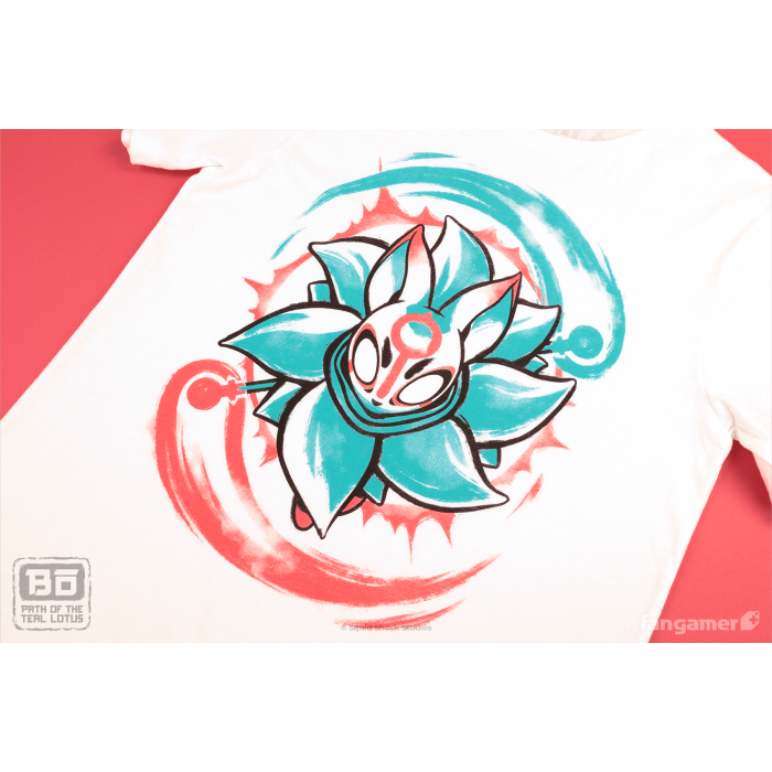 Одежда: Футболка Bo: Path of the Teal Lotus (The Teal Lotus Blooms) от Fangamer в магазине GameBuy, номер фото: 2