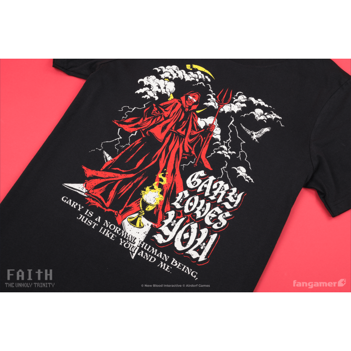 Одежда: Футболка FAITH: The Unholy Trinity (Gary Loves You) от Fangamer в магазине GameBuy, номер фото: 2