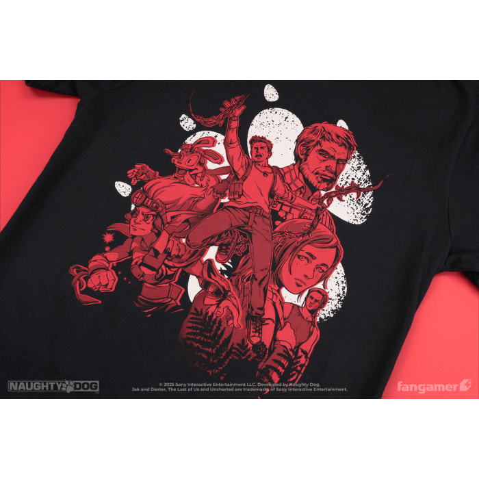 Одяг: Футболка Naughty Dog (40 Years of Greatness) від Fangamer у магазині GameBuy, номер фото: 2