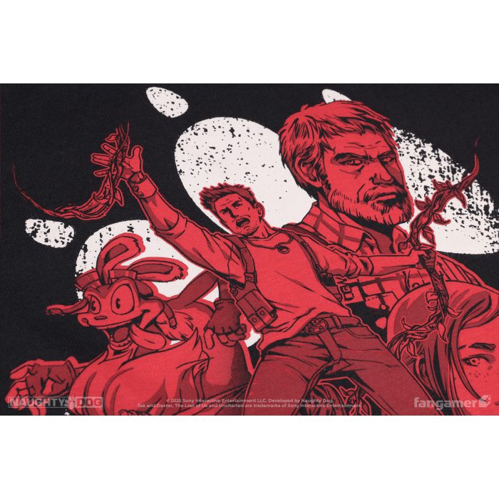 Одяг: Футболка Naughty Dog (40 Years of Greatness) від Fangamer у магазині GameBuy, номер фото: 3