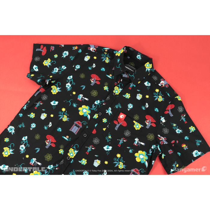 Одяг: Сорочка UNDERTALE (Underground Garden Button-Up Shirt) від Fangamer у магазині GameBuy, номер фото: 1