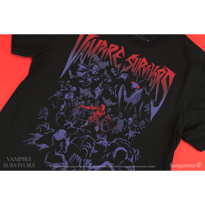 Одяг: Футболка Vampire Survivors (Swarm) від Fangamer у магазині GameBuy, номер фото: 2