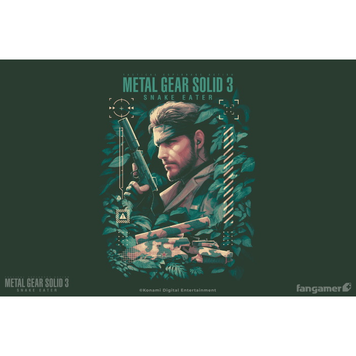 Одежда: Футболка Metal Gear Solid (Snake Eater) от Fangamer в магазине GameBuy, номер фото: 1