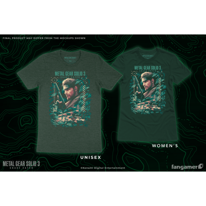 Одежда: Футболка Metal Gear Solid (Snake Eater) от Fangamer в магазине GameBuy