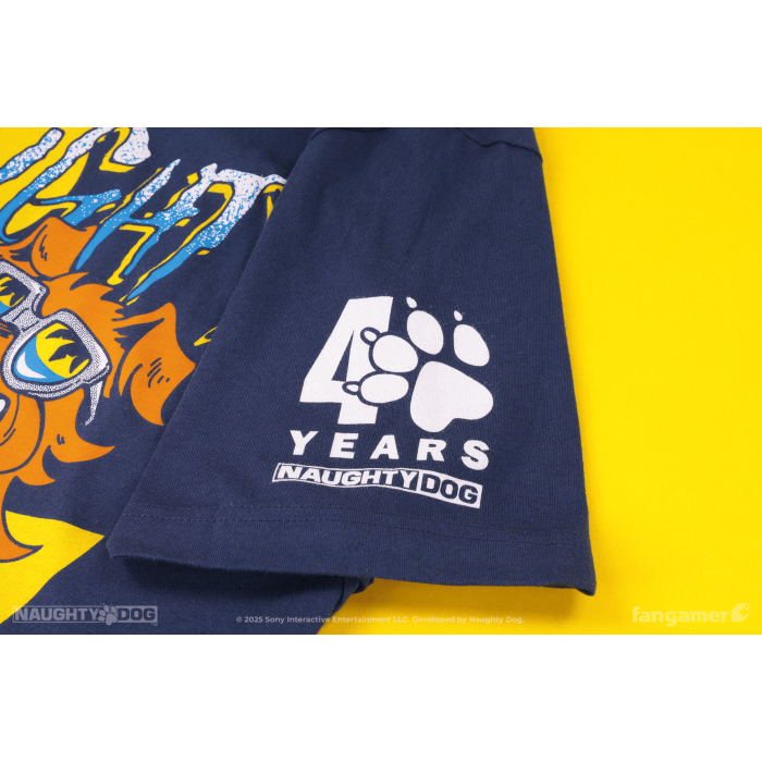 Одяг: Футболка Naughty Dog (Naughty Dog Old School Shirt) від Fangamer у магазині GameBuy, номер фото: 3