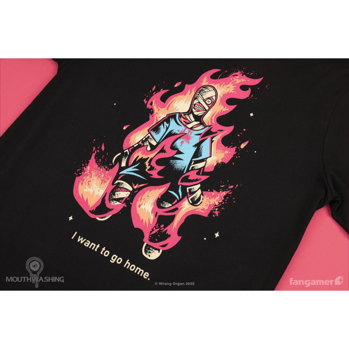 Одежда: Футболка MOUTHWASHING (I want to go home.) от Fangamer в магазине GameBuy, номер фото: 2