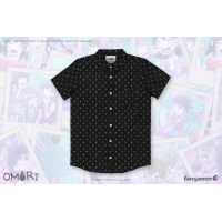 Футболка OMORI (BLACK SPACE Button Up Shirt)