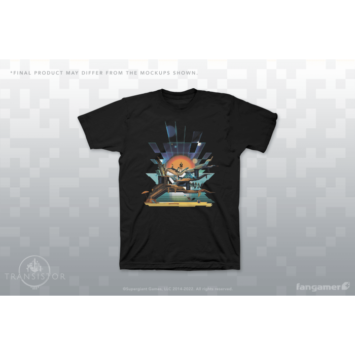 Одежда: Футболка Transistor (Sandbox) от Fangamer в магазине GameBuy