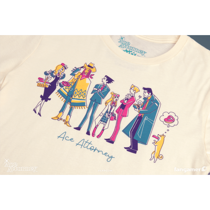 Одежда: Футболка Ace Attorney (Lawful Lunch Break) от Fangamer в магазине GameBuy, номер фото: 2
