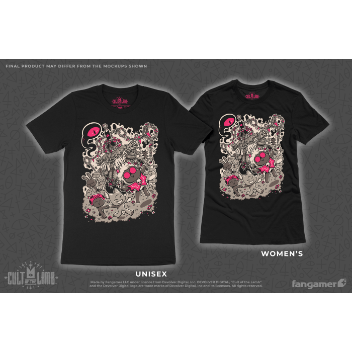 Одежда: Футболка Cult of the Lamb (Rite of Lust) от Fangamer в магазине GameBuy