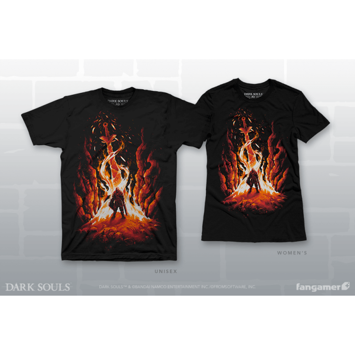 Одежда: Футболка Dark Souls (Trial By Fire) от Fangamer в магазине GameBuy