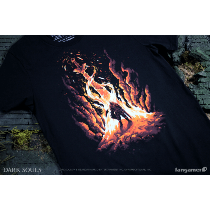 Одежда: Футболка Dark Souls (Trial By Fire) от Fangamer в магазине GameBuy, номер фото: 2