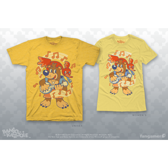Одежда: Футболка Banjo-Kazooie (Bear & Bird Duo) от Fangamer в магазине GameBuy