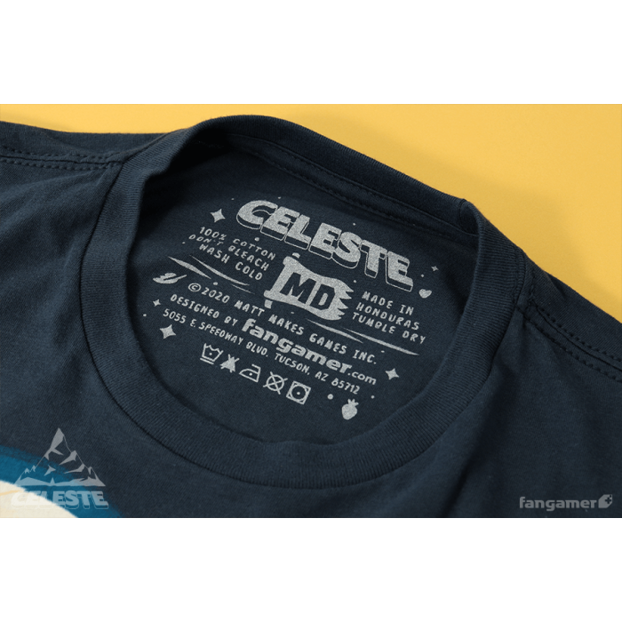 Одежда: Футболка Celeste (Beyond the Mountain) от Fangamer в магазине GameBuy, номер фото: 4