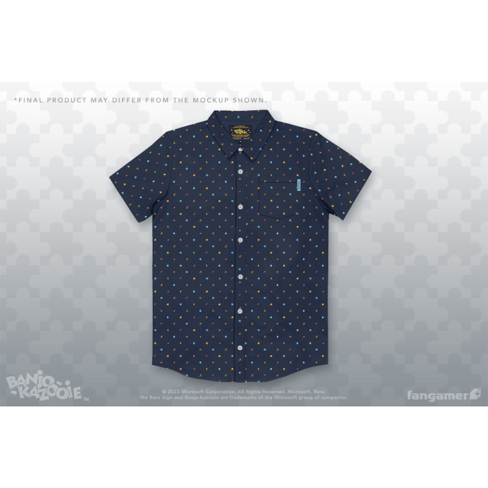 Одяг: Сорочка Banjo-Kazooie (Rare Curiosities Button Up Shirt) від Fangamer у магазині GameBuy