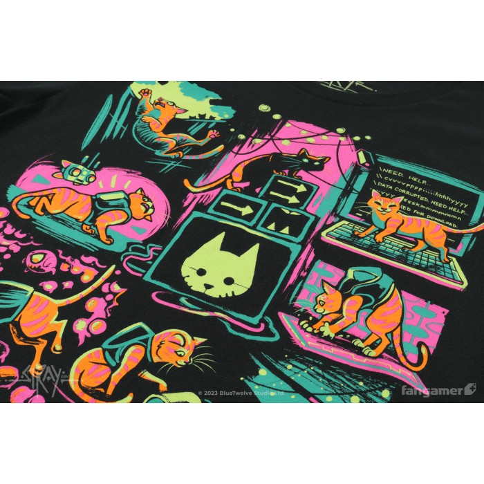 Одяг: Футболка STRAY (Stray Antics) від Fangamer у магазині GameBuy, номер фото: 4
