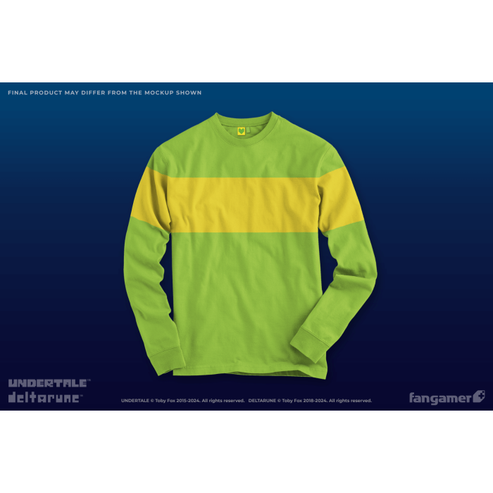 Одежда: Лонгслив UNDERTALE \/ DELTARUNE (Important Person's Shirt) от Fangamer в магазине GameBuy