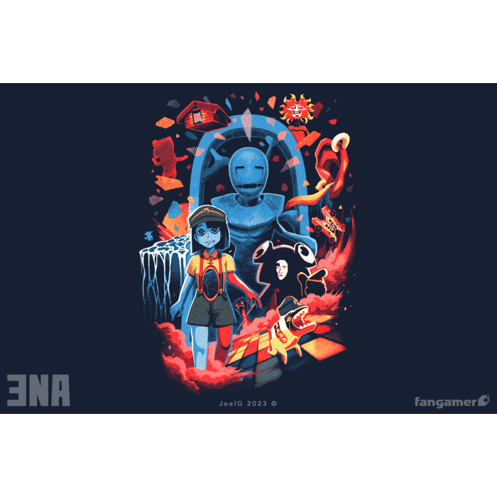 Одяг: Футболка ENA (Lonely Door) від Fangamer у магазині GameBuy, номер фото: 2
