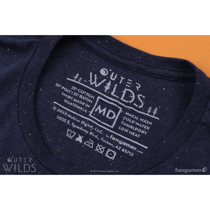 Одежда: Футболка Outer Wilds (Into the Wilds) от Fangamer в магазине GameBuy, номер фото: 4