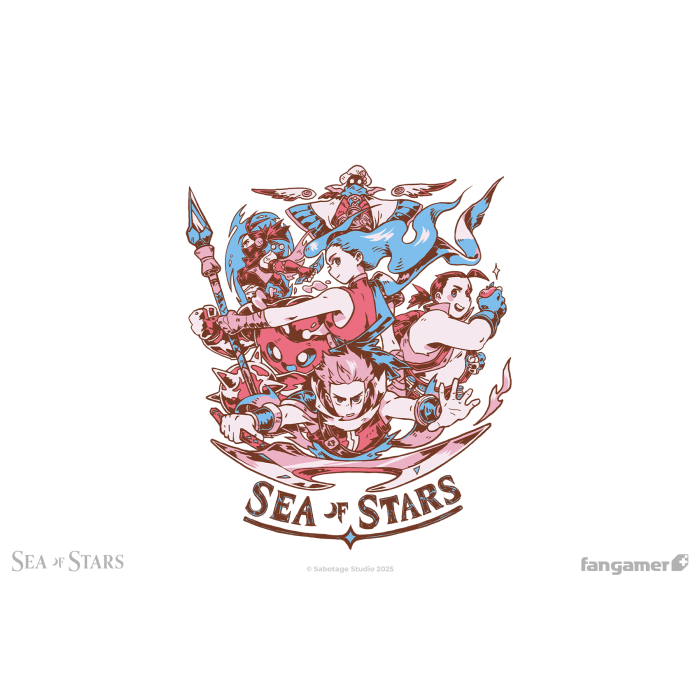Одяг: Футболка Sea of Stars (Solstice Warriors) від Fangamer у магазині GameBuy, номер фото: 2