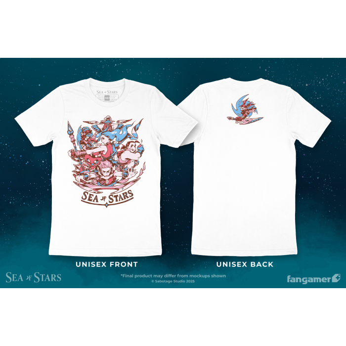 Одяг: Футболка Sea of Stars (Solstice Warriors) від Fangamer у магазині GameBuy