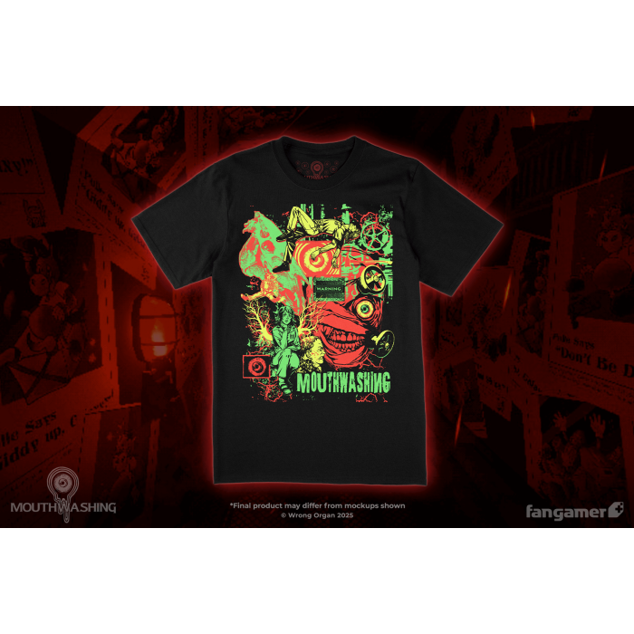 Одежда: Футболка MOUTHWASHING (Come to Daddy) от Fangamer в магазине GameBuy