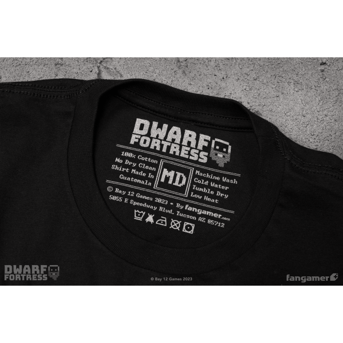 Одежда: Футболка Dwarf Fortress (Losing is Metal) от Fangamer в магазине GameBuy, номер фото: 4