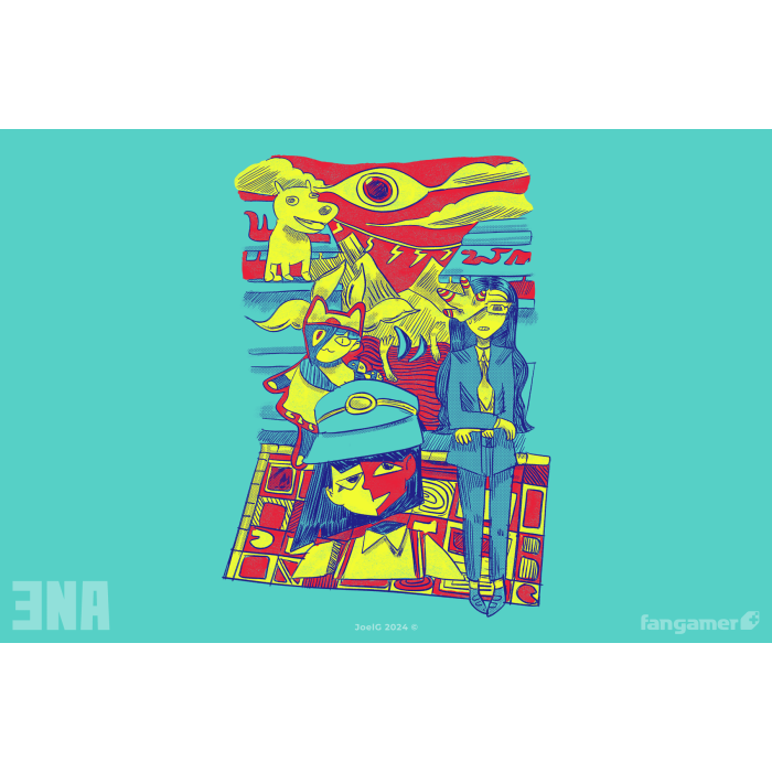 Одежда: Футболка ENA (Blood Hub) от Fangamer в магазине GameBuy, номер фото: 1