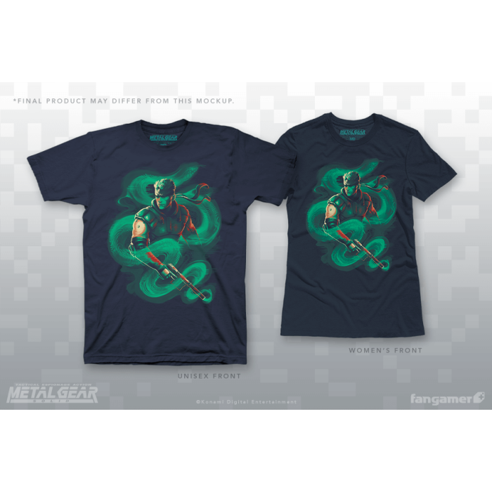 Одежда: Футболка Metal Gear Solid (Solid Snake) от Fangamer в магазине GameBuy