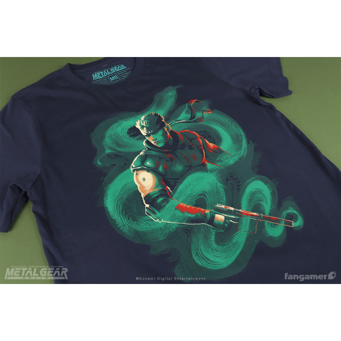Одежда: Футболка Metal Gear Solid (Solid Snake) от Fangamer в магазине GameBuy, номер фото: 4