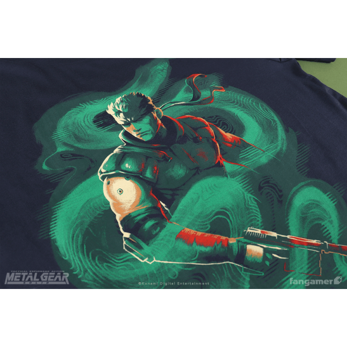 Одежда: Футболка Metal Gear Solid (Solid Snake) от Fangamer в магазине GameBuy, номер фото: 5