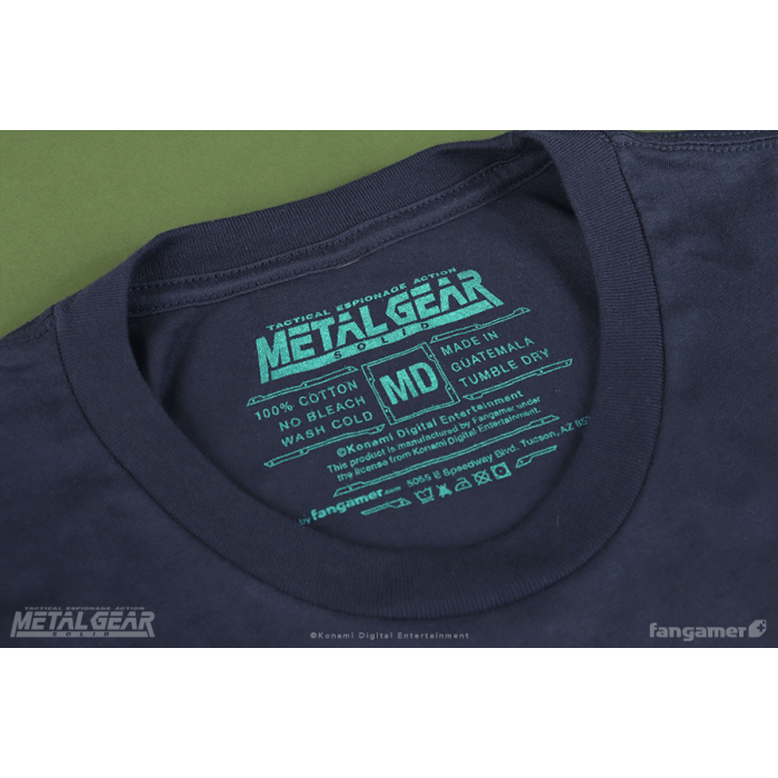 Одежда: Футболка Metal Gear Solid (Solid Snake) от Fangamer в магазине GameBuy, номер фото: 7