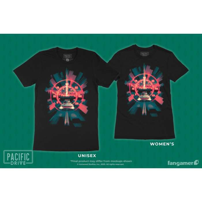 Одежда: Футболка Pacific Drive (Redline Rift) от Fangamer в магазине GameBuy