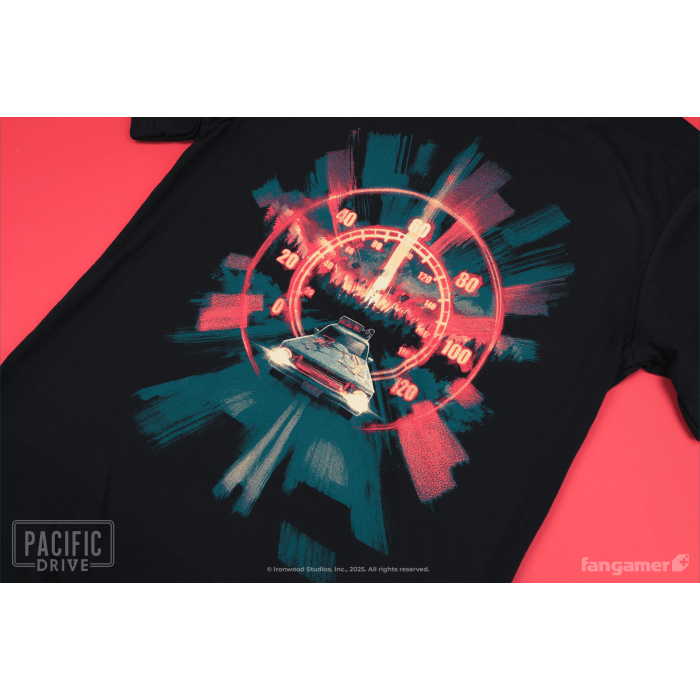 Одежда: Футболка Pacific Drive (Redline Rift) от Fangamer в магазине GameBuy, номер фото: 2