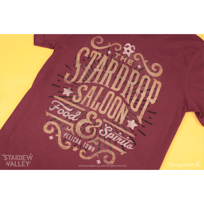Одежда: Футболка Stardew Valley (Stardrop Saloon) от Fangamer в магазине GameBuy, номер фото: 2