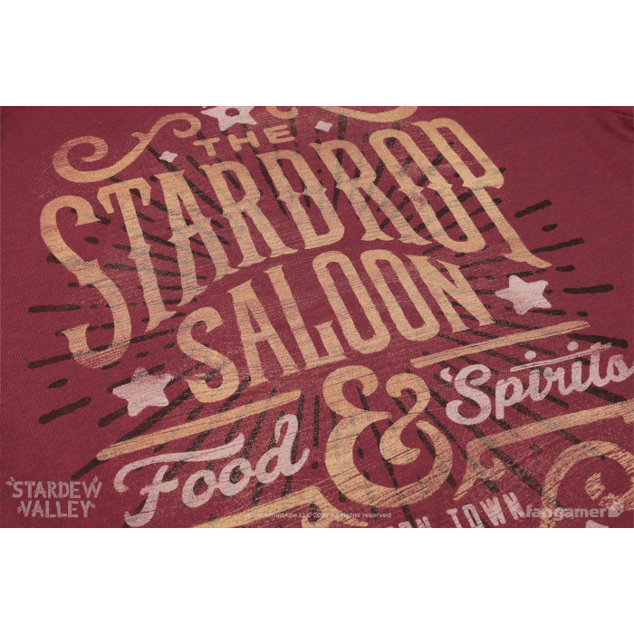 Одежда: Футболка Stardew Valley (Stardrop Saloon) от Fangamer в магазине GameBuy, номер фото: 3