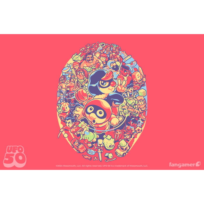 Одяг: Футболка UFO 50 (Play Forever) від Fangamer у магазині GameBuy, номер фото: 1