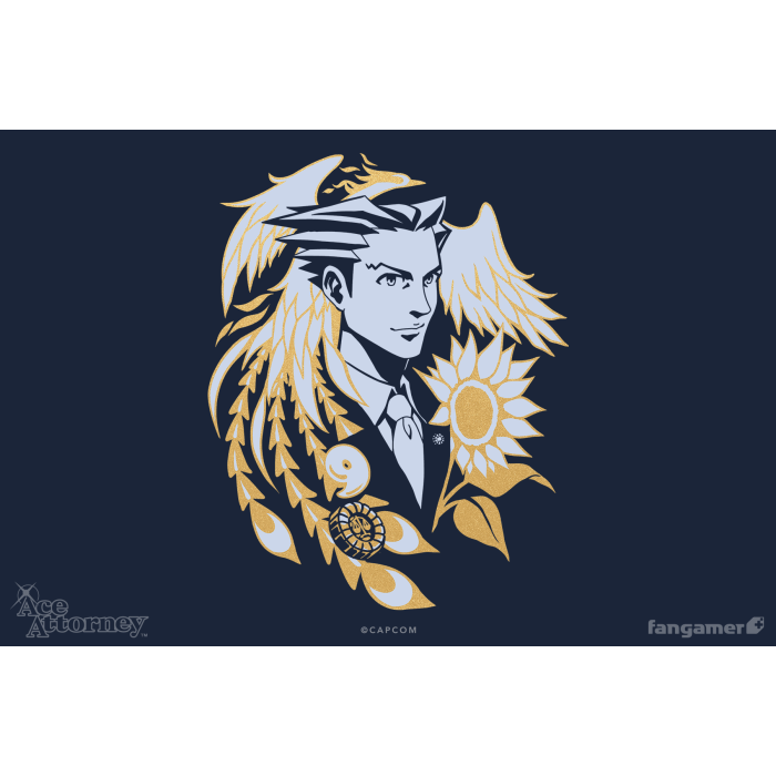 Одежда: Футболка Ace Attorney (Barbed-Headed Attorney) от Fangamer в магазине GameBuy, номер фото: 1