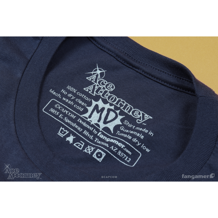 Одежда: Футболка Ace Attorney (Barbed-Headed Attorney) от Fangamer в магазине GameBuy, номер фото: 5