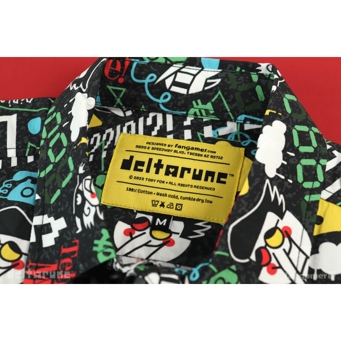 Одежда: Рубашка DELTARUNE (Spamton Button Up Shirt) от Fangamer в магазине GameBuy, номер фото: 3