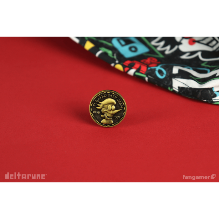 Одежда: Рубашка DELTARUNE (Spamton Button Up Shirt) от Fangamer в магазине GameBuy, номер фото: 4