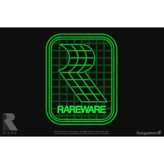 Одежда: Футболка Rare (Wireframe Retro Logo) от Fangamer в магазине GameBuy, номер фото: 2