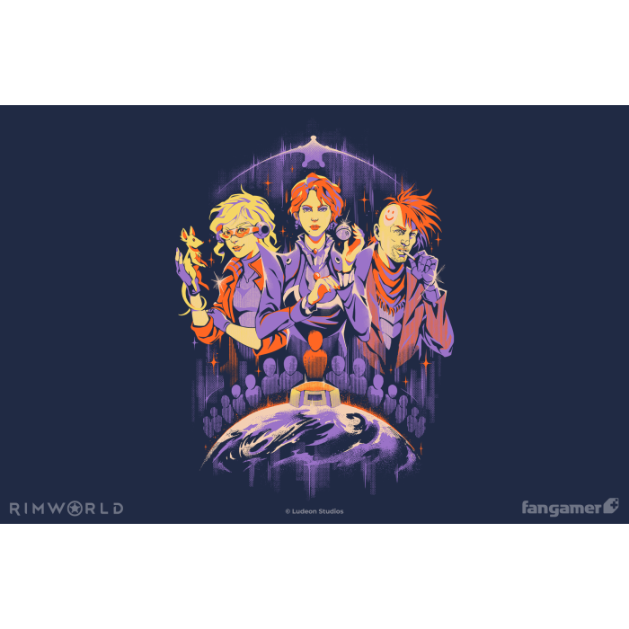 Одежда: Футболка RimWorld (The Storytellers) от Fangamer в магазине GameBuy, номер фото: 1