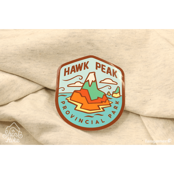 Одежда: Футболка A Short Hike (Hawk's Peak Provincial Park) от Fangamer в магазине GameBuy, номер фото: 4