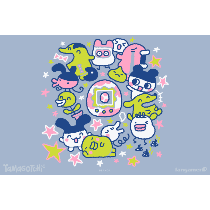 Одяг: Футболка Tamagotchi (Eggcellent Friends) від Fangamer у магазині GameBuy, номер фото: 1